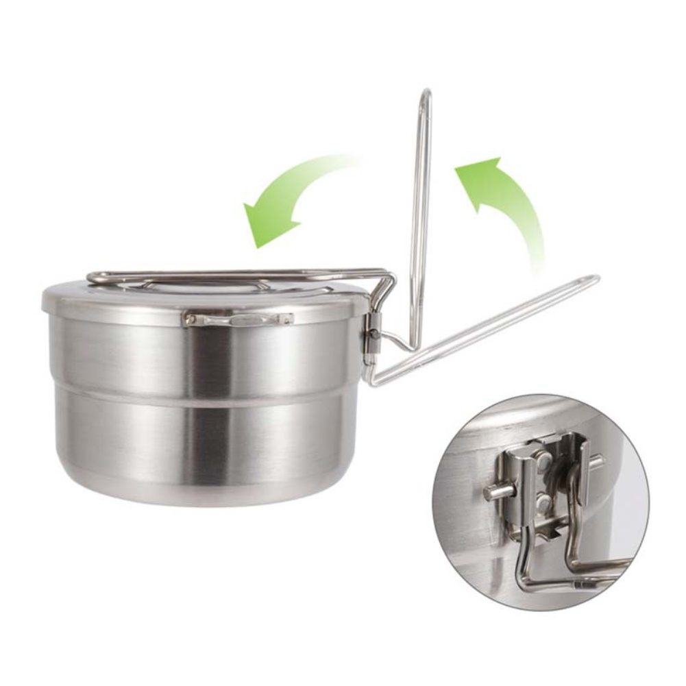 Stainless Steel Outdoor Cookin - Camping Cooking Materials recension och pris