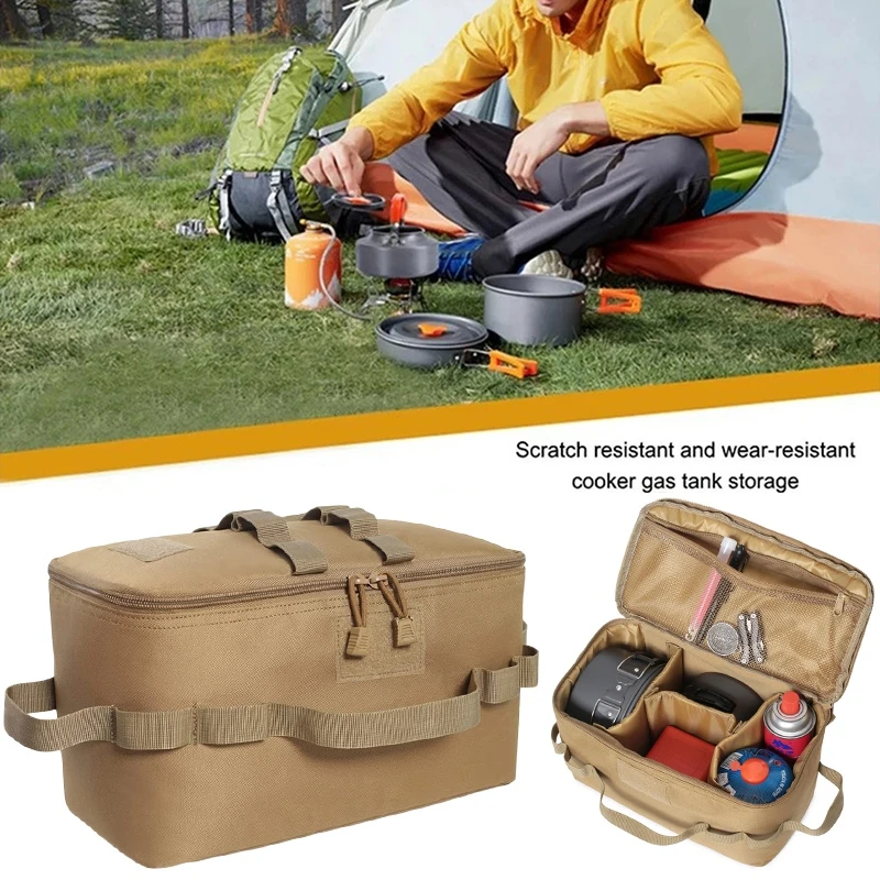 Camping Gas Tank Storage Bag O - Camping Cooking Backpack recension och pris