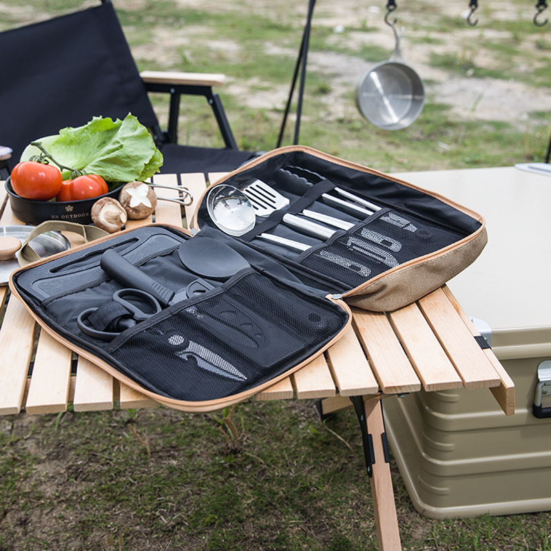 8pcs Camping Kitchen Cookware  - Camping Cooking Ware recension och pris