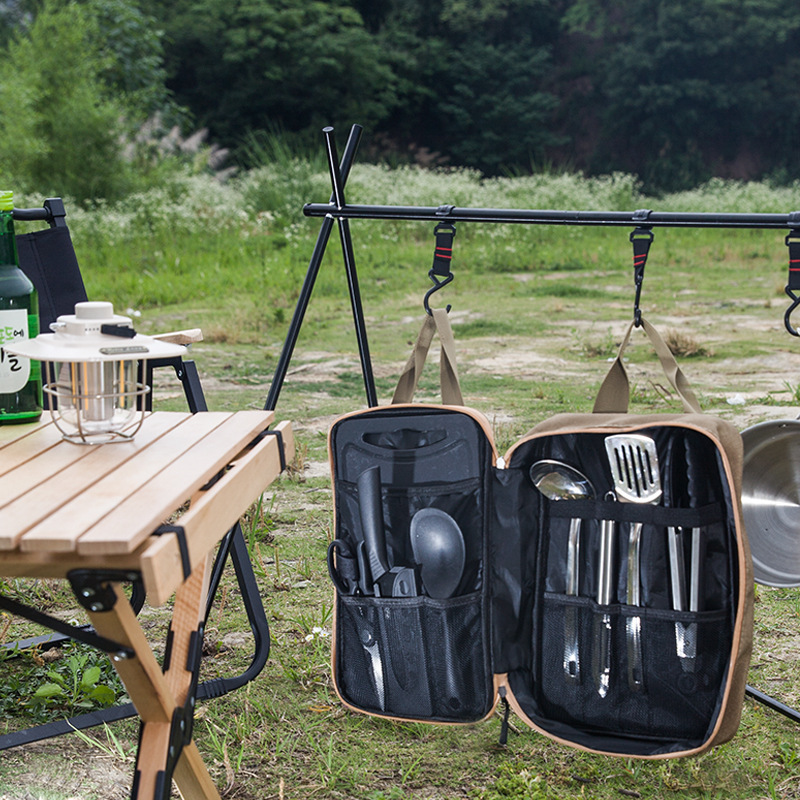 8pcs Camping Kitchen Cookware  - Camping Cooking Ware recension och pris