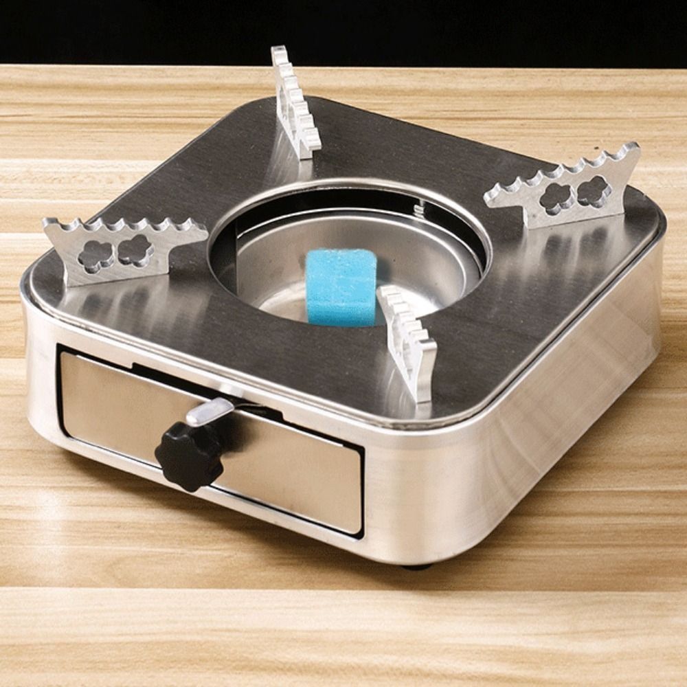 Portable Square Stainless Stee - Camping Cooking Alcohol recension och pris