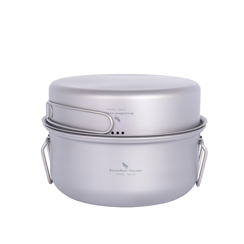 Boundless Voyage Titanium Stea - Camping Cooking Frying Pan recension och pris
