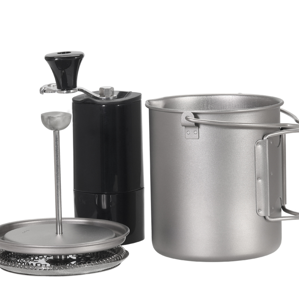 Lixada 750ml Titanium Coffee C - Camping Cooking Cylinder recension och pris
