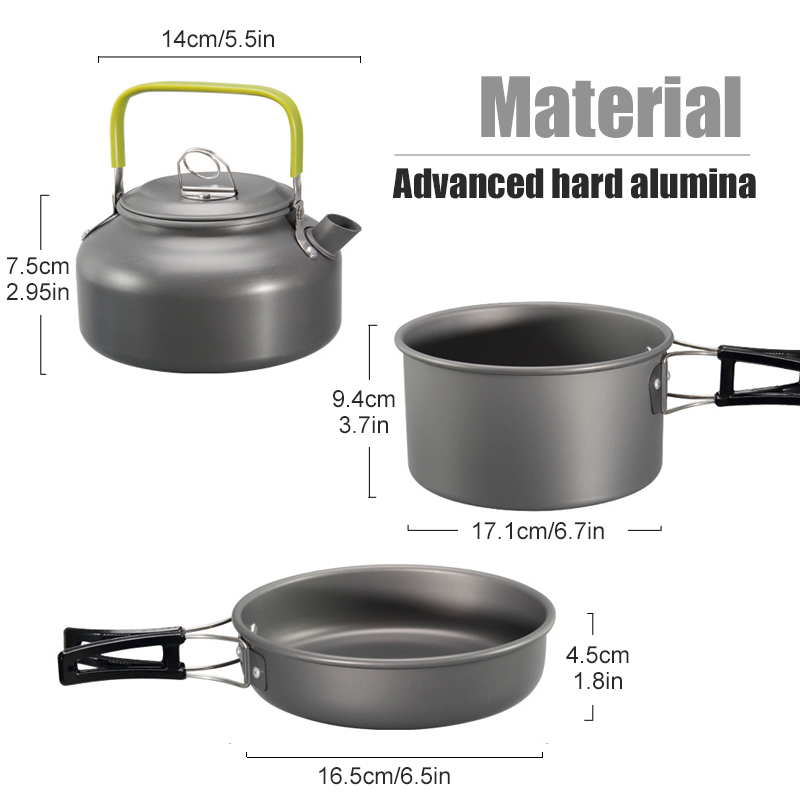 WESTTUNE Camping Cookware Kit  - Camping Cooking Ware recension och pris