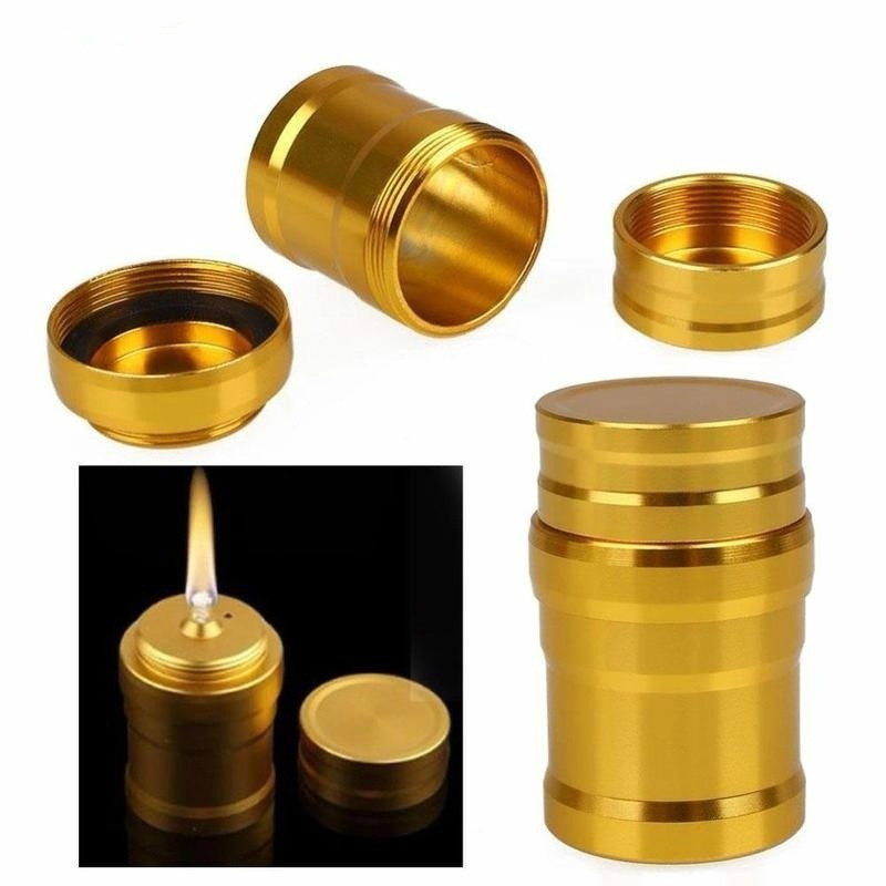 New Portable Metal Mini Alcoho - Camping Cooking Alcohol recension och pris