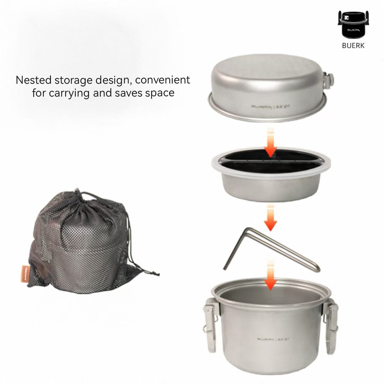 Outdoor Camping Micro Pressure - Camping Cooking Frying Pan recension och pris