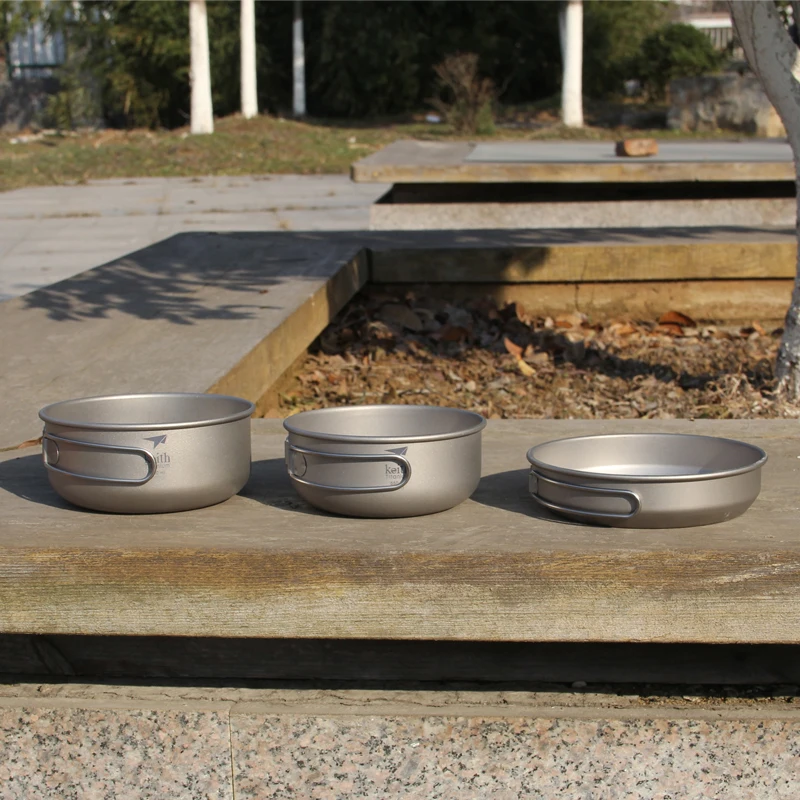 Keith 3PCS Titanium Cookware P - Camping Cooking Ware recension och pris