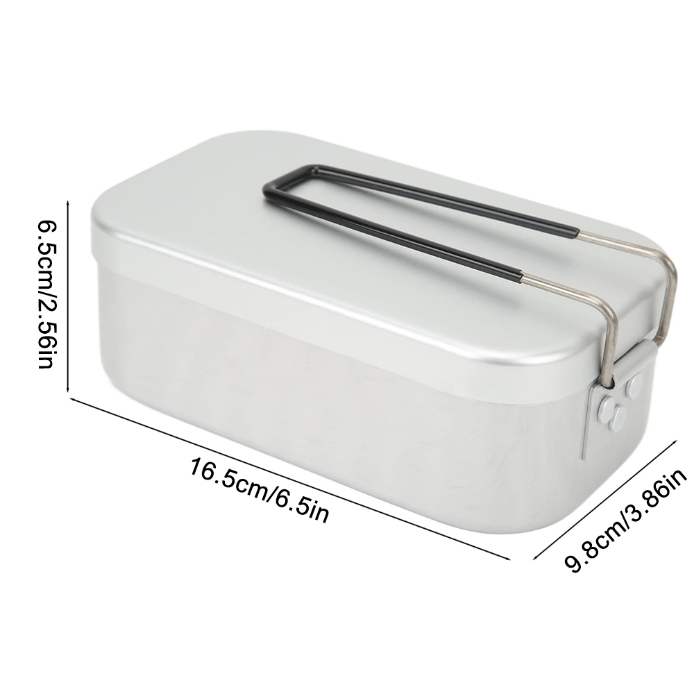 800ML Aluminum Lunch Boxes Out - Camping Cooking Box recension och pris