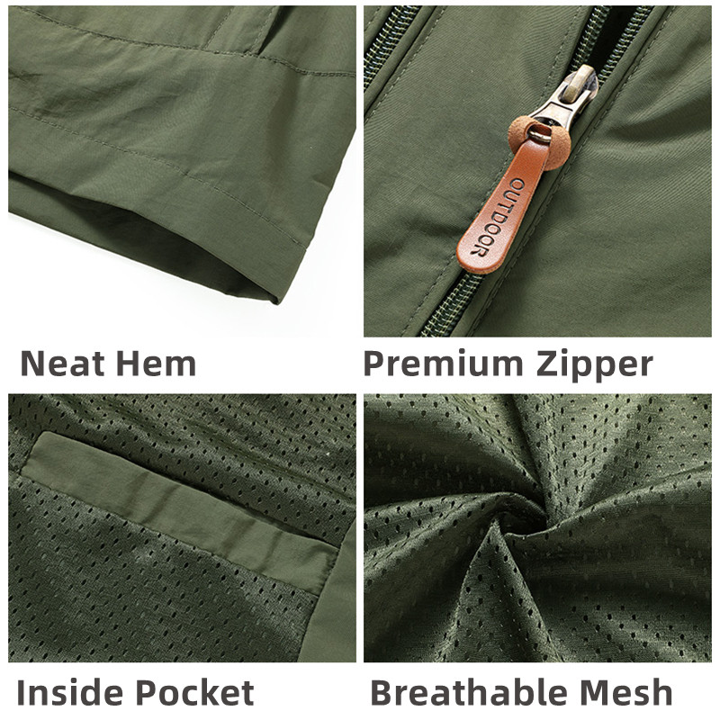 Waterproof Windbreaker Jackets - Camping Cooking Windbreak recension och pris