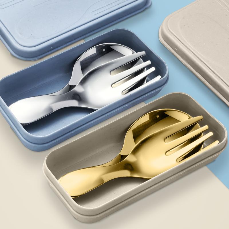Stainless Steel Tableware Set  - Camping Cooking Box recension och pris