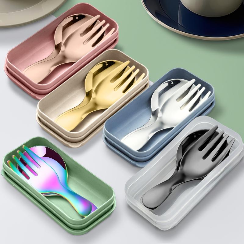 Stainless Steel Tableware Set  - Camping Cooking Box recension och pris