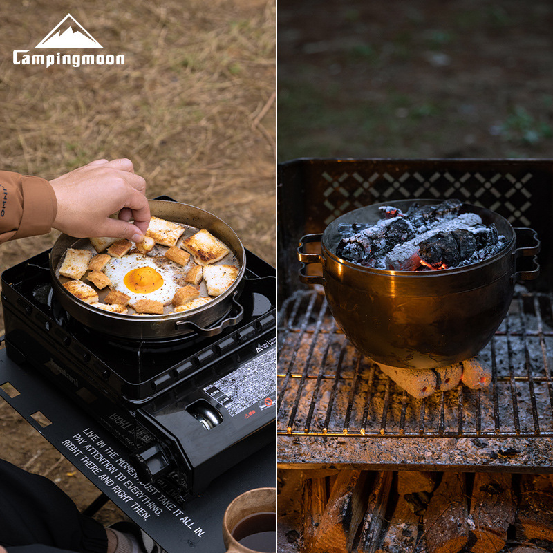 Multi-Purpose Camping Pot - 30 - Camping Cooking Dutch Oven recension och pris