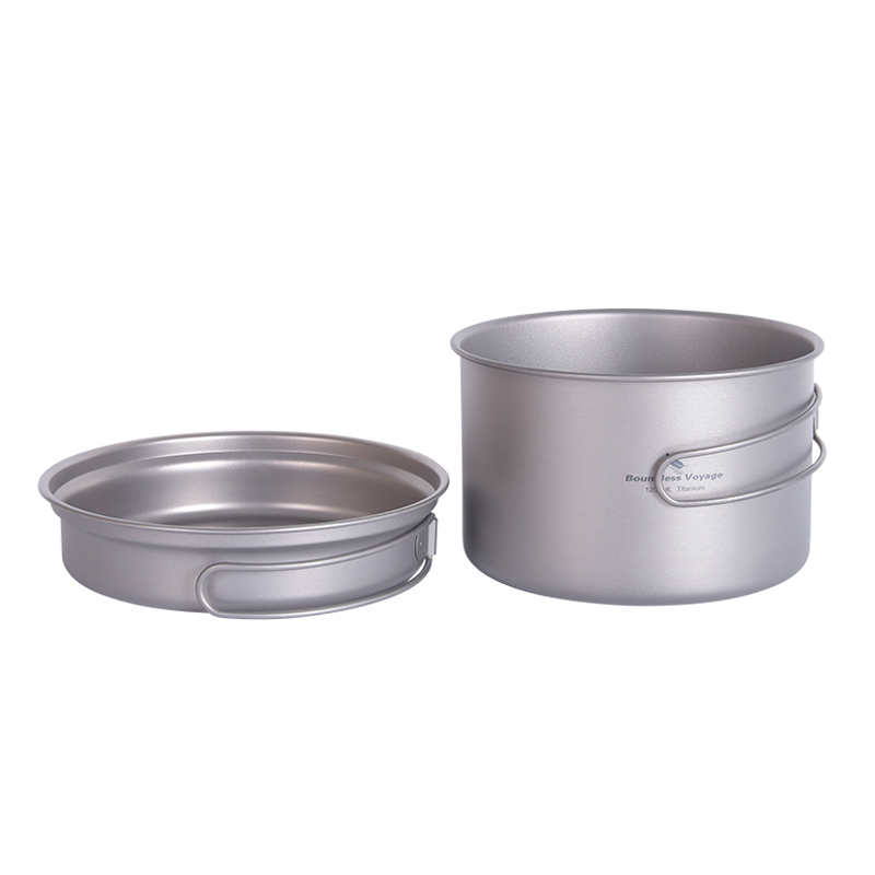 Boundless Voyage Titanium Pot  - Camping Cooking Frying Pan recension och pris