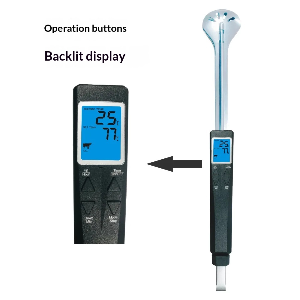 For Grilling Camping and Oven  - Meat Thermometer Camp recension och pris