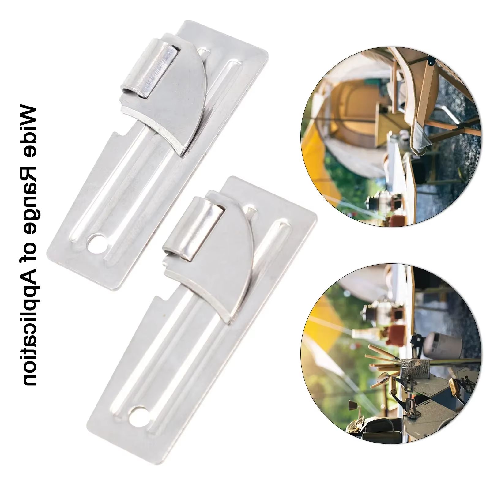 2pcs Stainless Steel Mini Fold - Camping Cooking Ware recension och pris