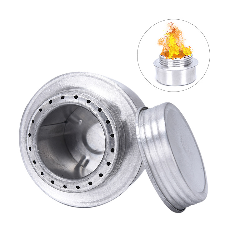 Ultralight Silver Alcohol Stov - Camping Cooking Alcohol recension och pris