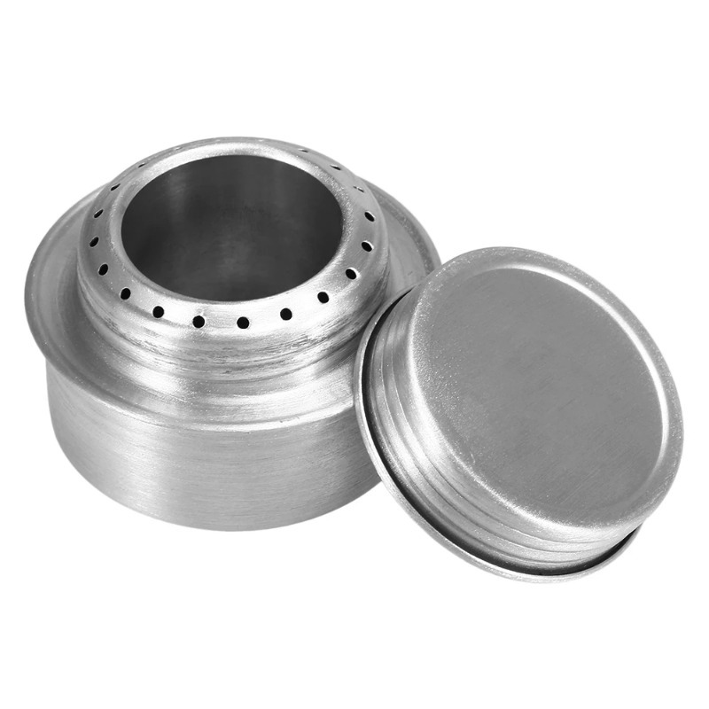 Ultralight Silver Alcohol Stov - Camping Cooking Alcohol recension och pris