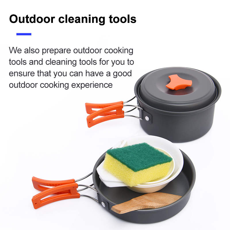 Widesea Camping Outdoor Cookwa - Camping Cooking Ware recension och pris