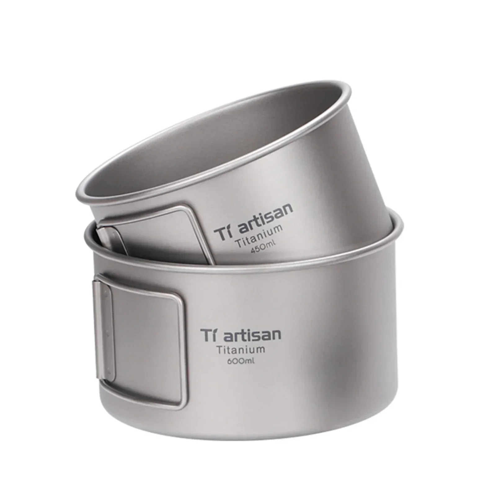 Titanium Bowl With Folding Han - Camping Cooking Ware recension och pris