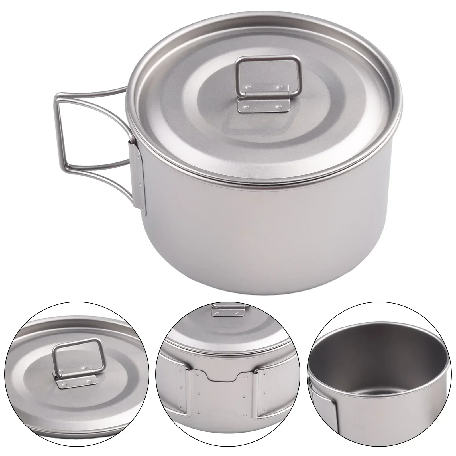 Titanium Bowl With Folding Han - Camping Cooking Ware recension och pris