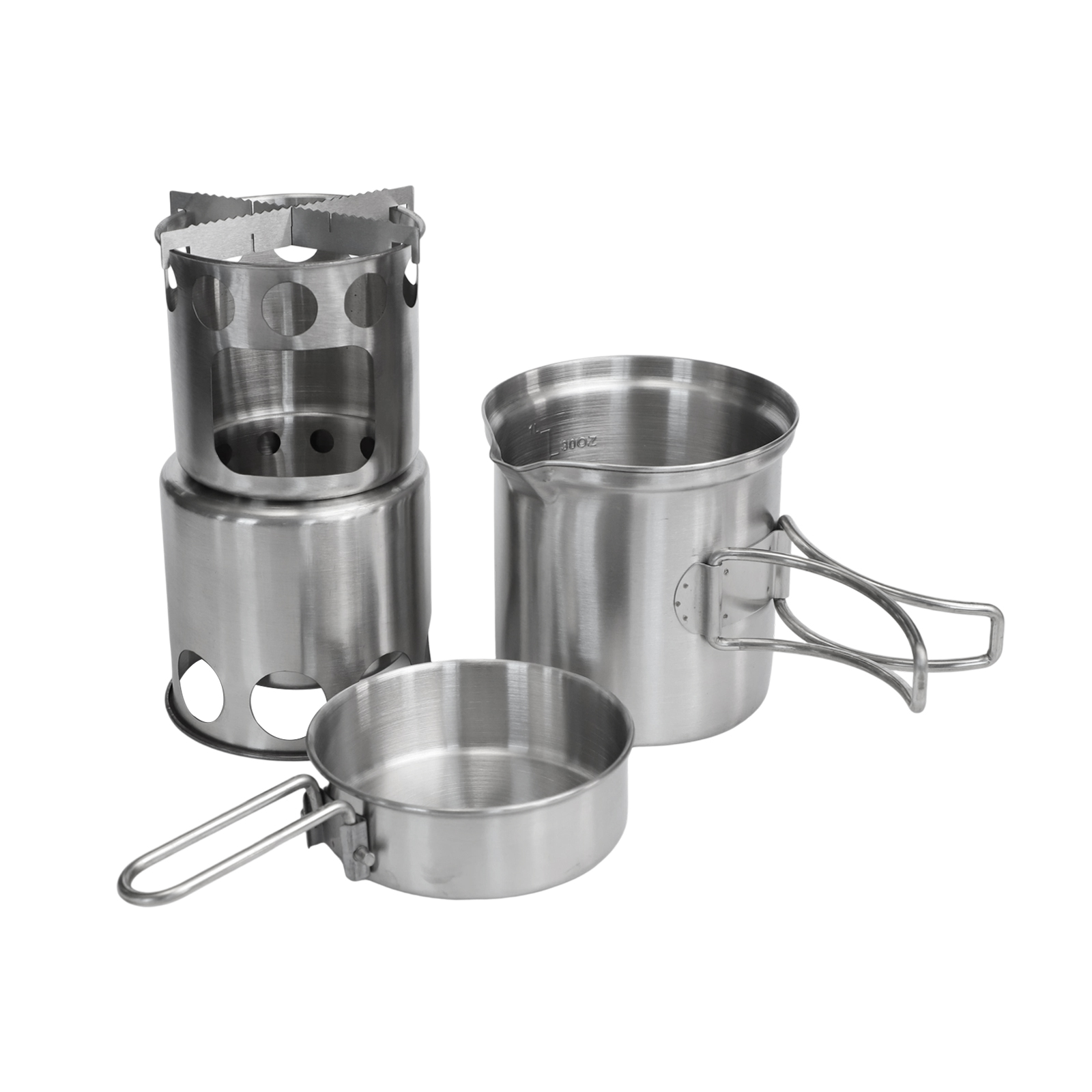 Camping Cookware Portable Fire - Camping Cooking Materials recension och pris