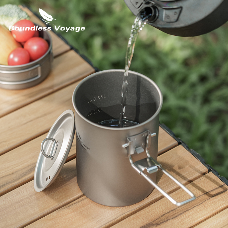 Boundless Voyage 900ml Titaniu - Camping Cooking Ware recension och pris