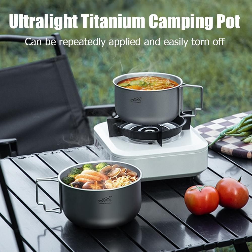 Ultralight Titanium Backpackin - Camping Cooking Ware recension och pris