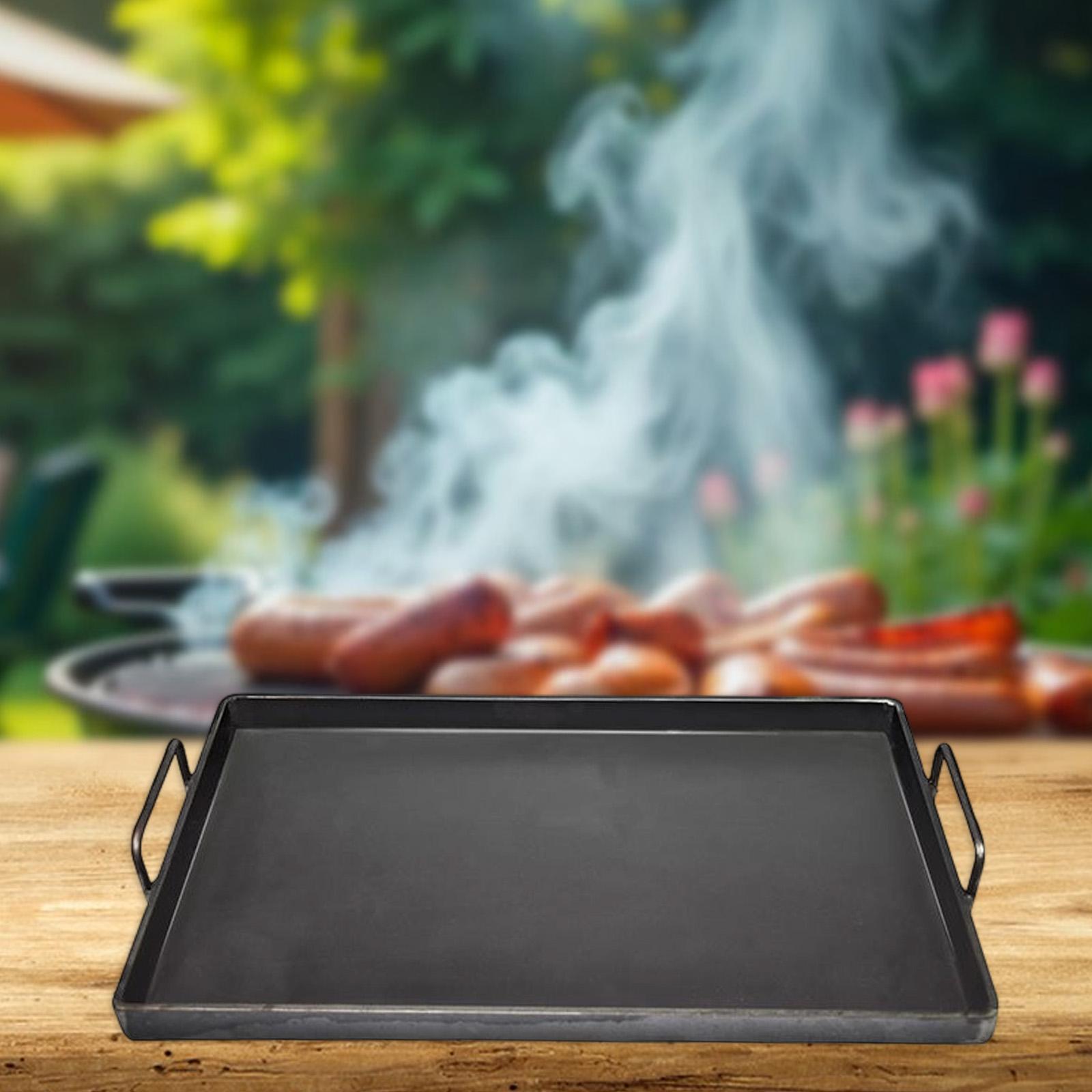 1 Pc Cast Iron Cooking Griddle - Camping Cooking Frying Pan recension och pris