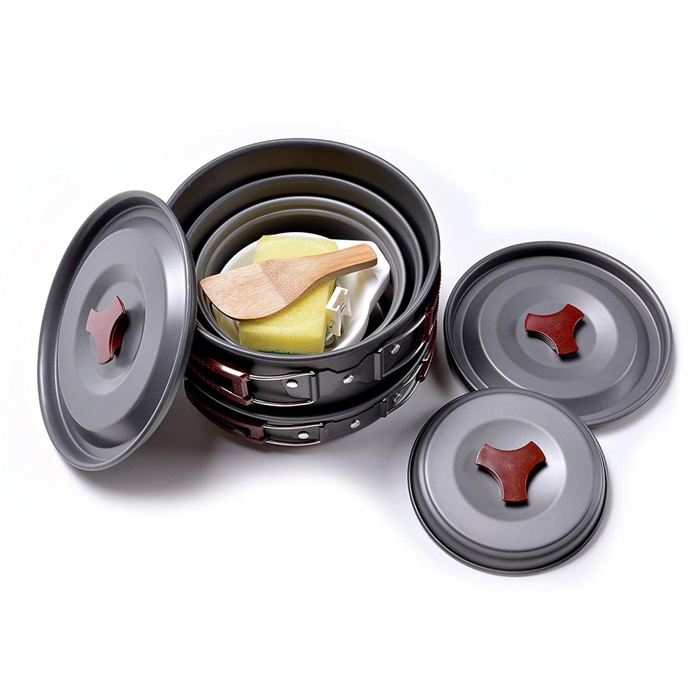 Outdoor Camping Cookware Kit N - Camping Cooking Accessories Set recension och pris