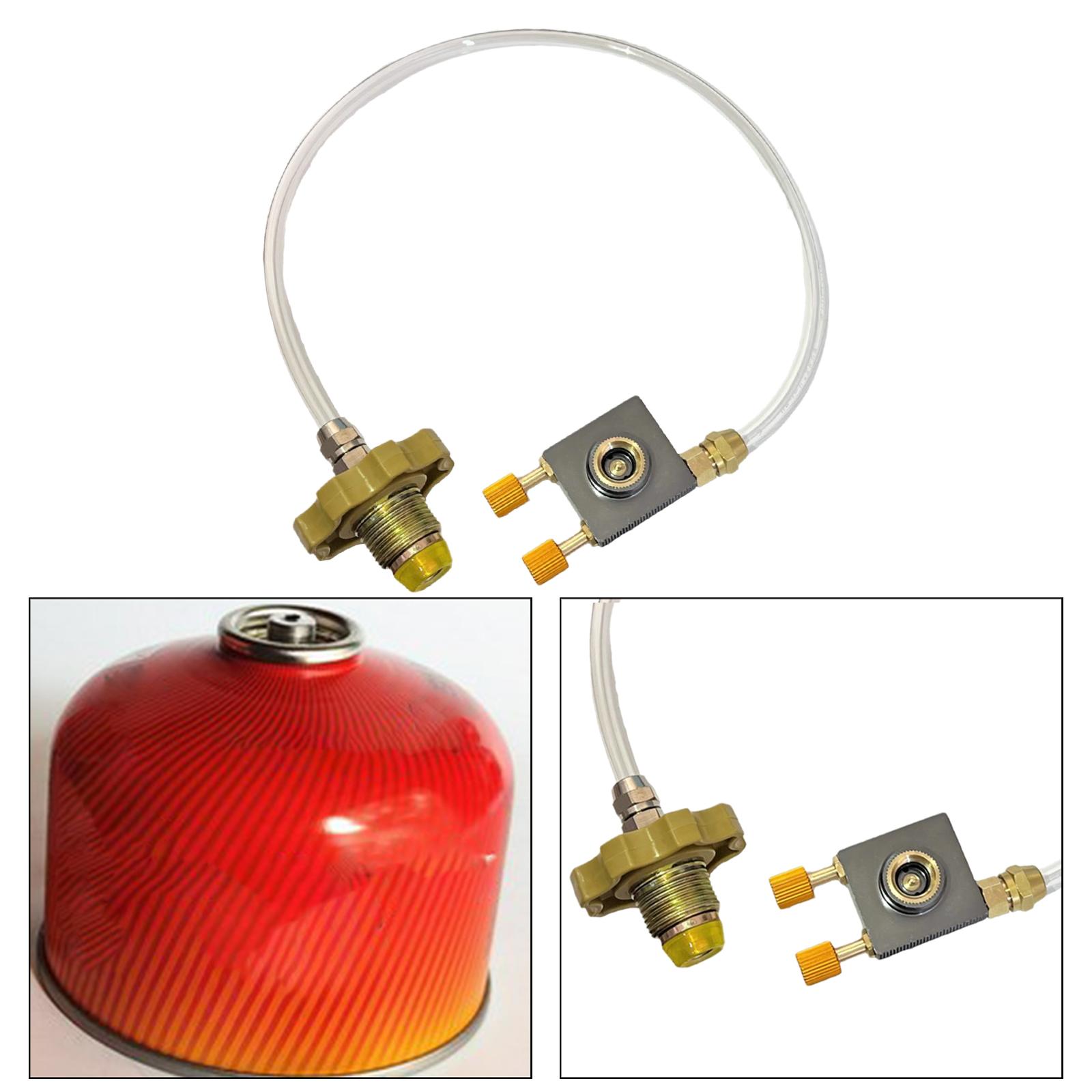 Portable Gas Adapter Hose Flat - Camping Cooking Cylinder recension och pris