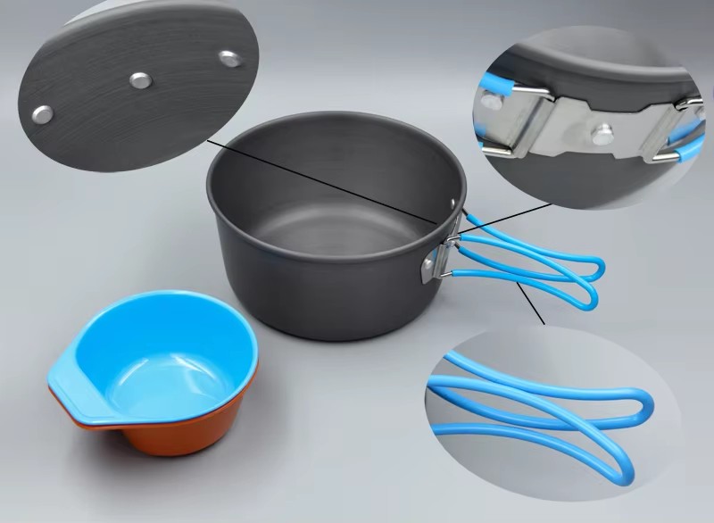 Camping Cookware Backpacking P - Camping Cooking Backpack recension och pris