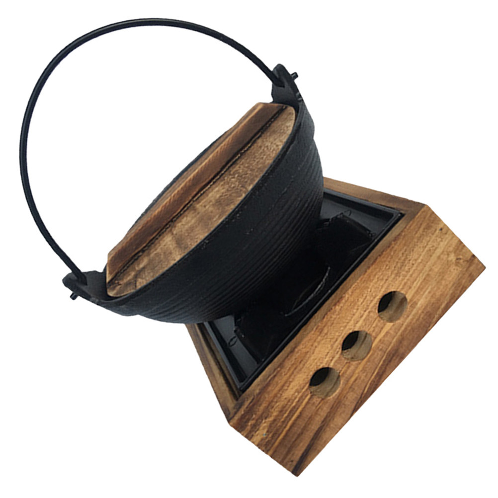 1Set Traditional Japanese Cast - Japanese Camping Cooking Set recension och pris