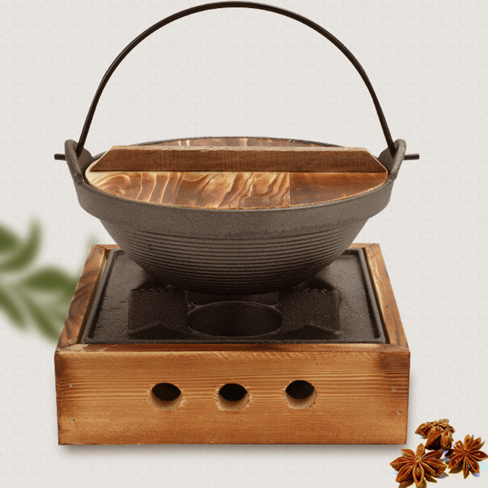 1Set Traditional Japanese Cast - Japanese Camping Cooking Set recension och pris