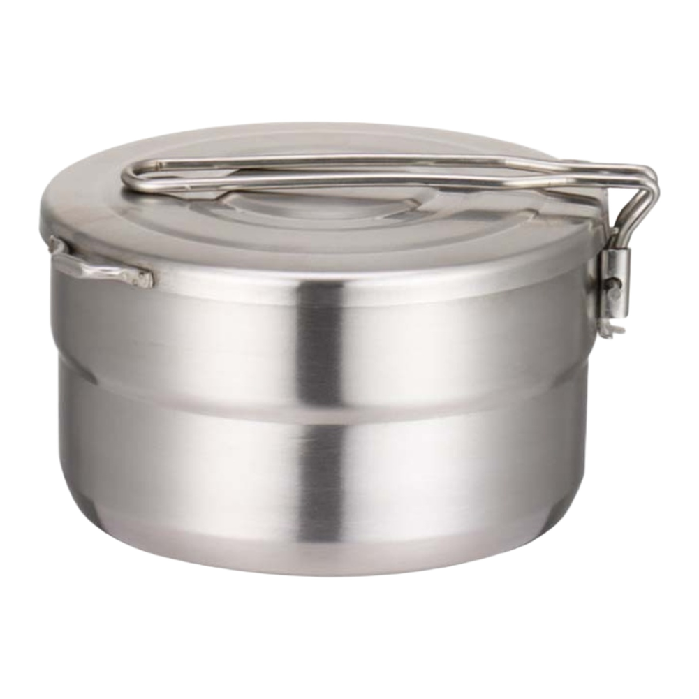 Stainless Steel Outdoor Pot wi - Camping Cooking Materials recension och pris
