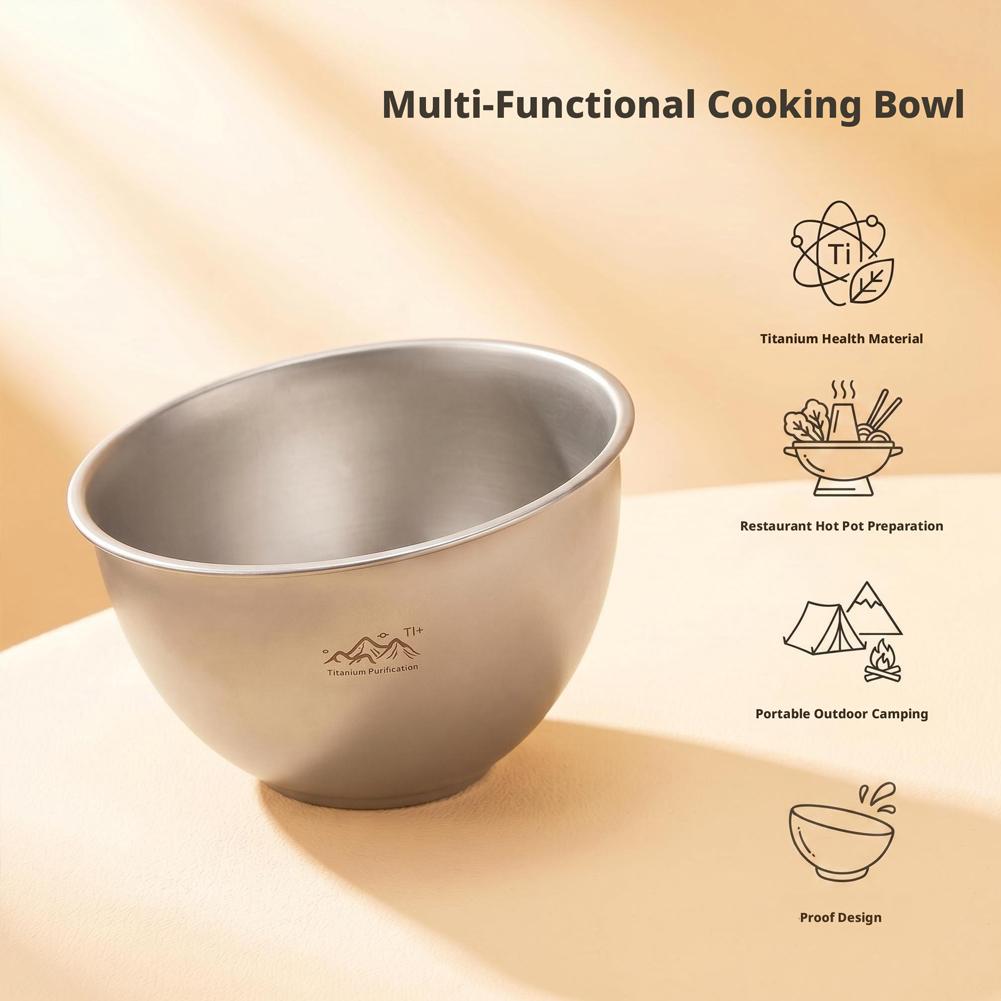 StainlessSteel Cooking Bowl Sl - Camping Cooking Backpack recension och pris
